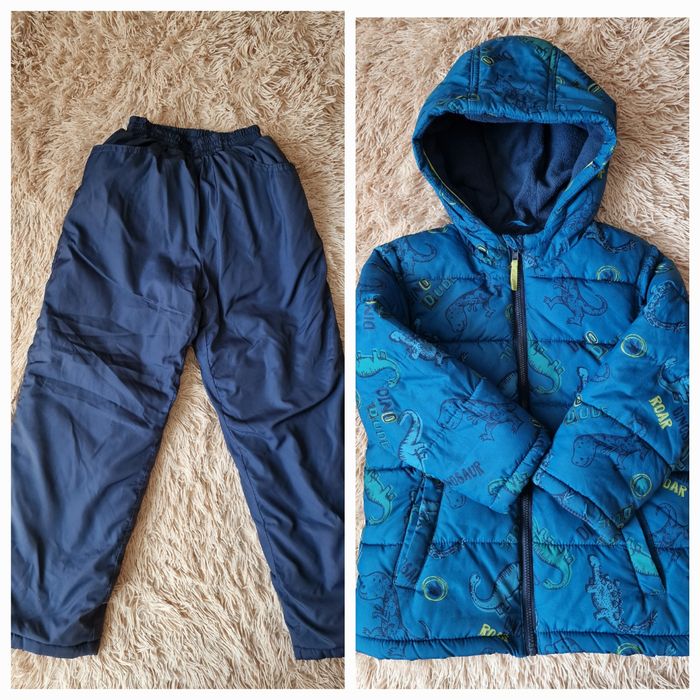 Зимовий комбінезон для хлопчика 4-5 років