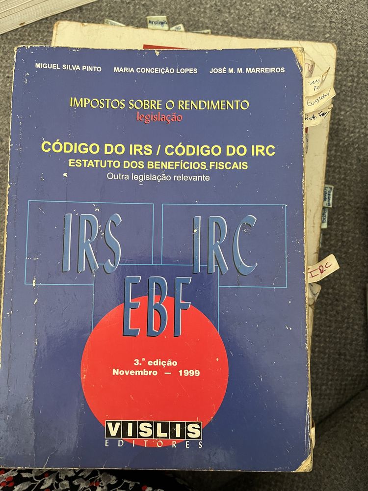 Código IRS/ IRC 3.a edição 1999