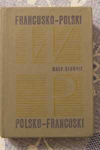 słownik francusko-polski, polsko-francuski 1978 r.