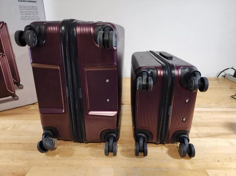 Чемодан Валіза Samsonite Element Red 100%Plicarbonate