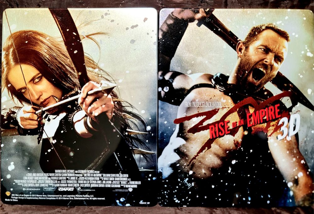 Фильмы в Steelbook Blu Ray (300 Спартанцев, Робин Гуд и др)