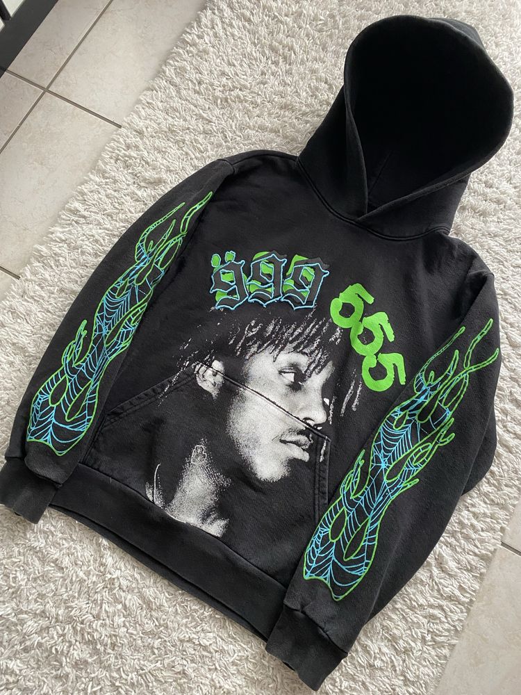 Sp5der x Juice WRLD hoodie S