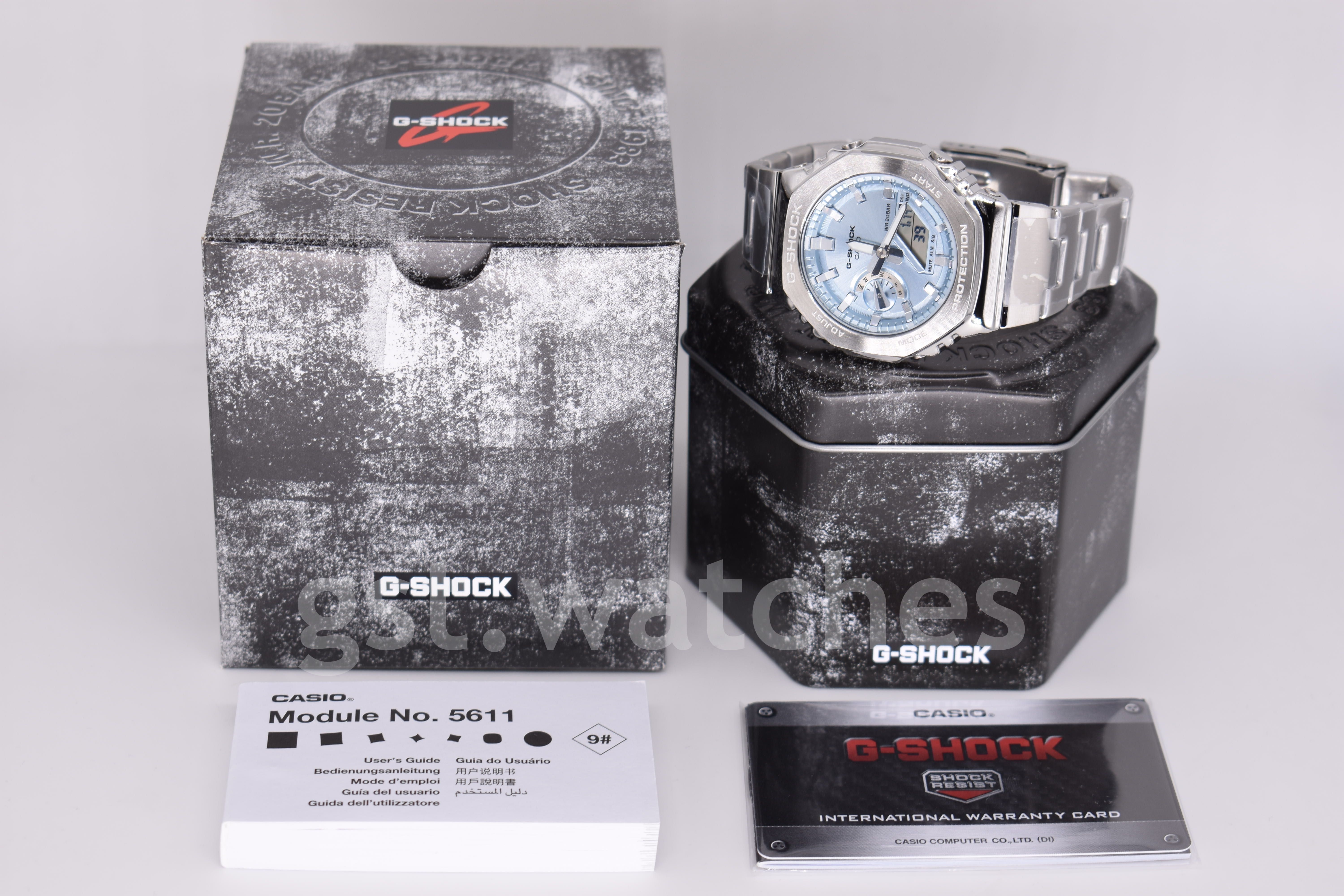 Casio G-Shock GM-2110D-2A NEW ORIGINAL | G-Steel