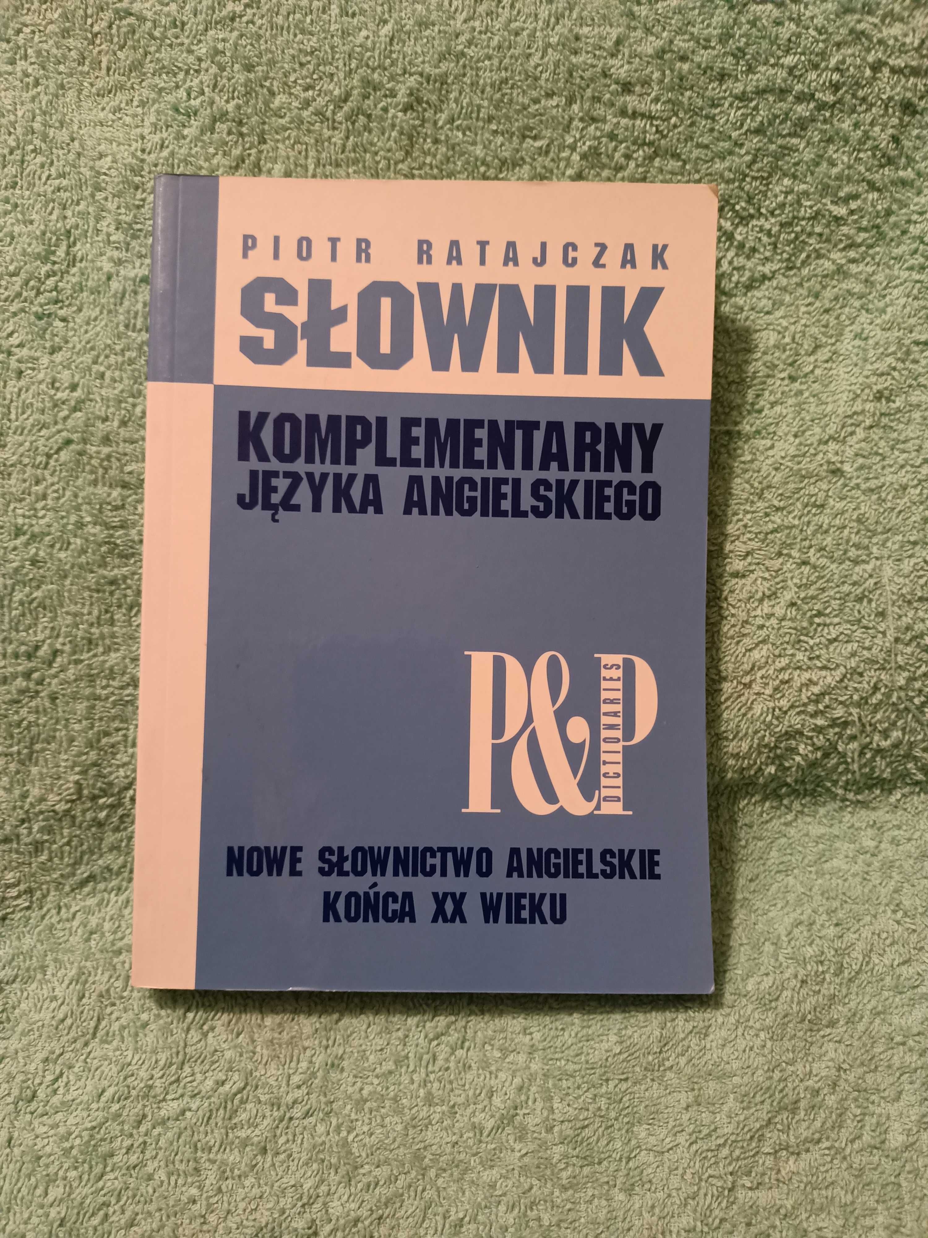 Słownik komplementarny języka angielskiego