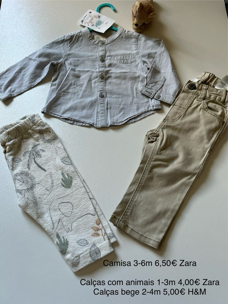 Roupa de bebé menino (tenho mais) 0m aos 6m