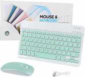 Klawiatura i myszka bezprzewodowa mysz zestaw USB mini slim do laptopa