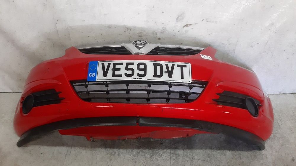 $ ZDERZAK PRZÓD PRZEDNI DO OPEL CORSA D Z547 CZERWONY