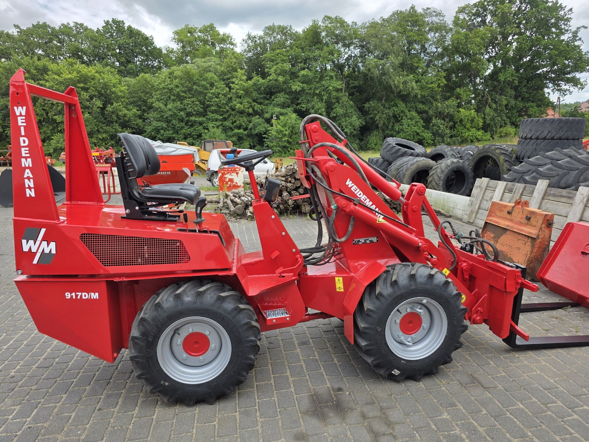 Weidemann 917 D/M z osprzętem