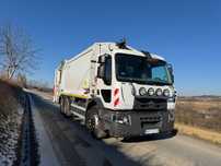 Renault Premium  Śmieciarka dwukomorowa Renault Premium