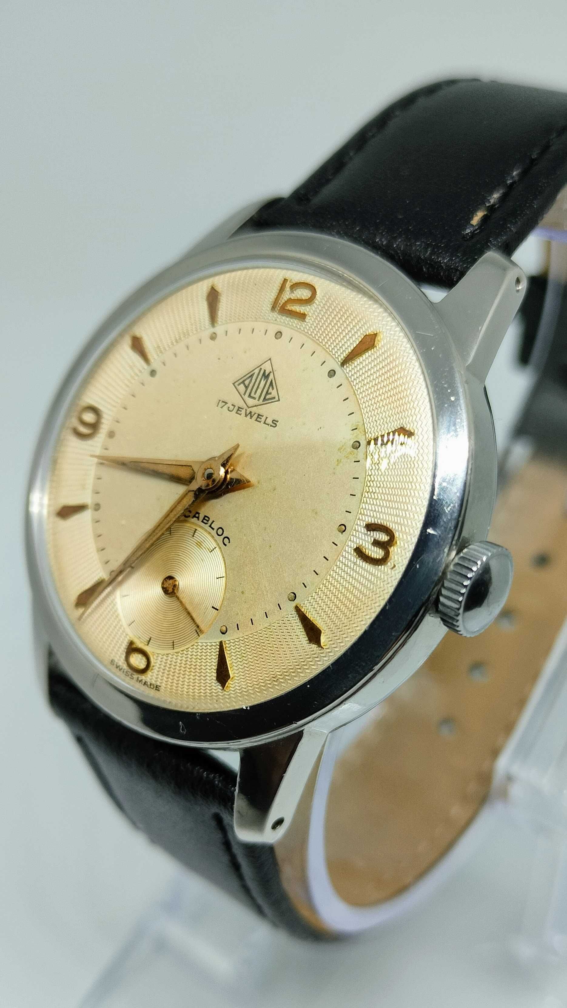 ALME часы швейцарские Swiss Made мужские механические как zenith