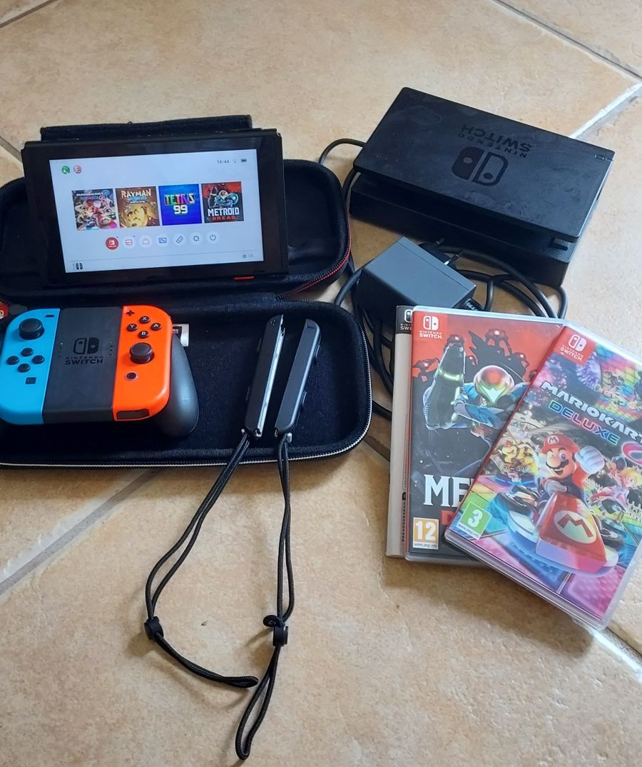Nintendo Switch V2 como nova