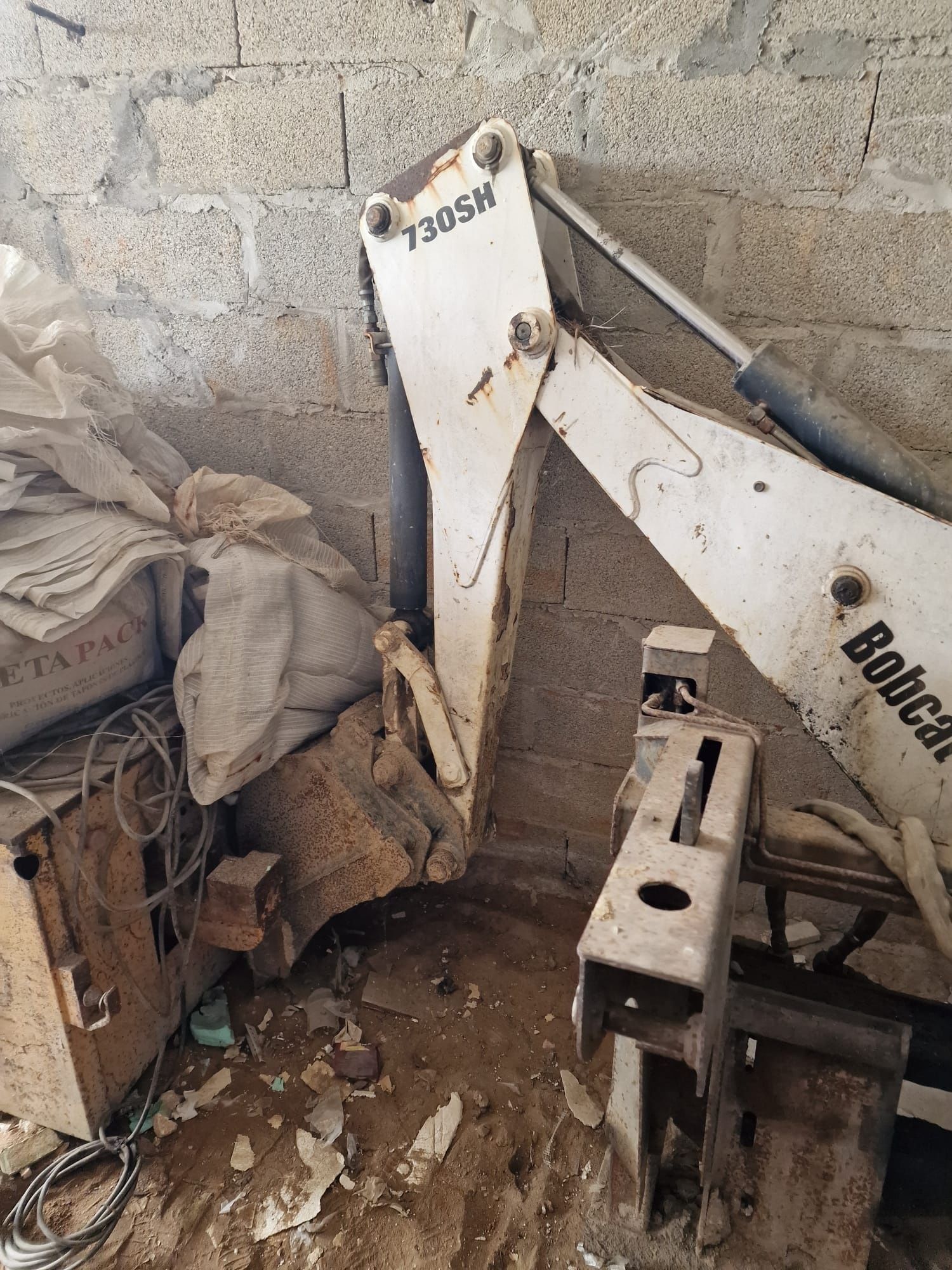 Retro de engate bobcat