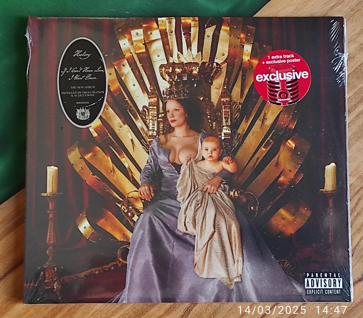 Halsey - If I Can't Have Love, I Want Power CD Target Edition