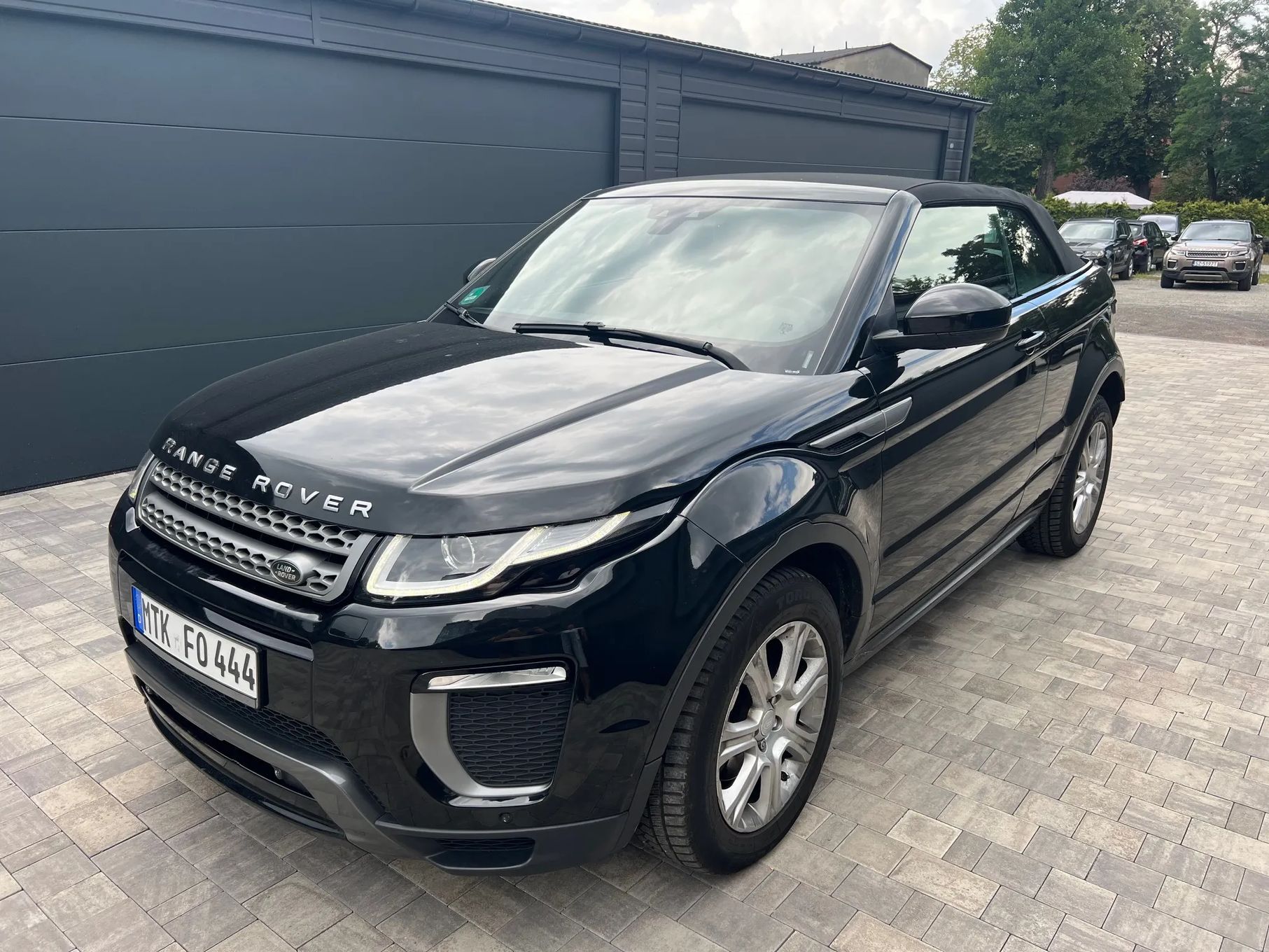 Land Rover Range Rover Evoque Cabrio duza Navi Meridan Full automat LED xenon skory