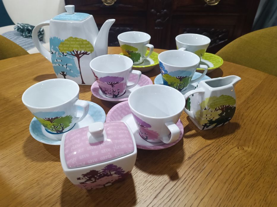 Serviço de chá A Loja do Gato Preto