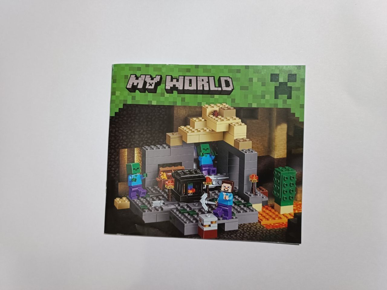 Конструктор MY WORLD MINECRAFT 10390 Темниця