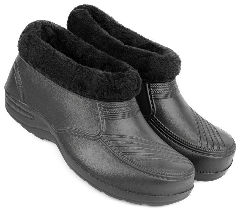 Damskie kalosze krótkie zimowe LEKKIE ocieplane piankowe eva 41