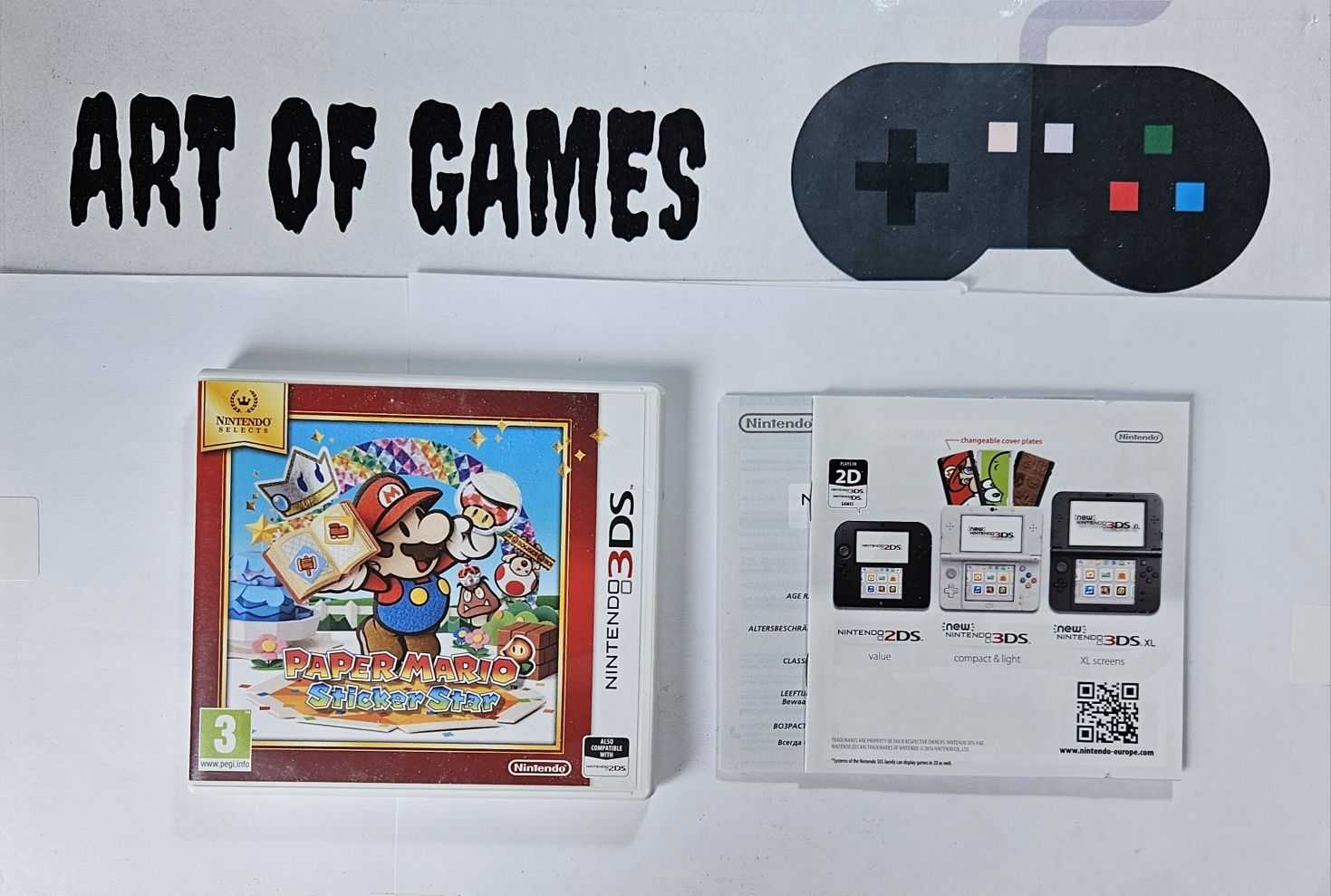 Gra Paper Mario Sticker Star Nintendo 3DS