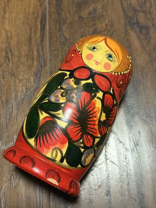 5 matrioszek zestaw handmade ręcznie malowane zakopane