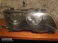 Lampa Xenon prawa BMW E46 sedan kombi