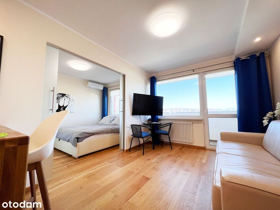 Dwa pokoje Gdynia Centrum - balkon, klimatyzacja, super standard