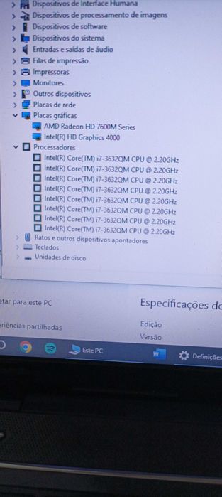 Portatil HP i7-3632QM Rápido