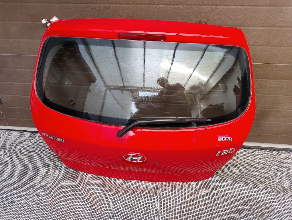 Hyundai i20 klapa bagażnika kompletna 08-12 r. kluczyk kod koloru BH