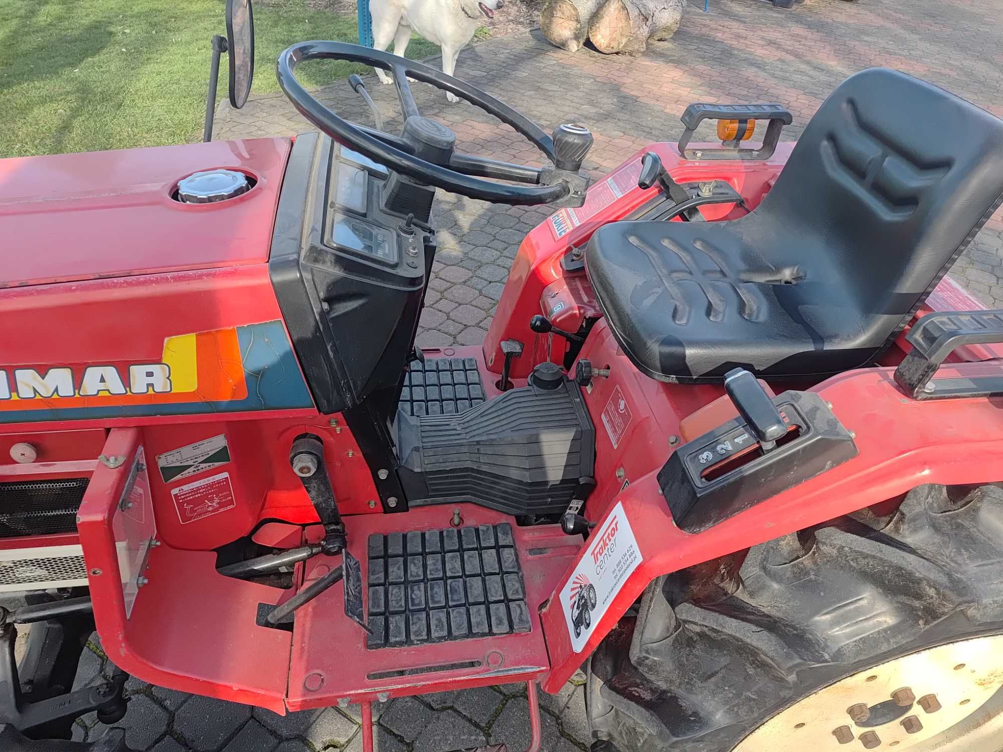 Traktorek Yanmar FX17D 4x4 japoński minitraktor FVAT 23% kultywator