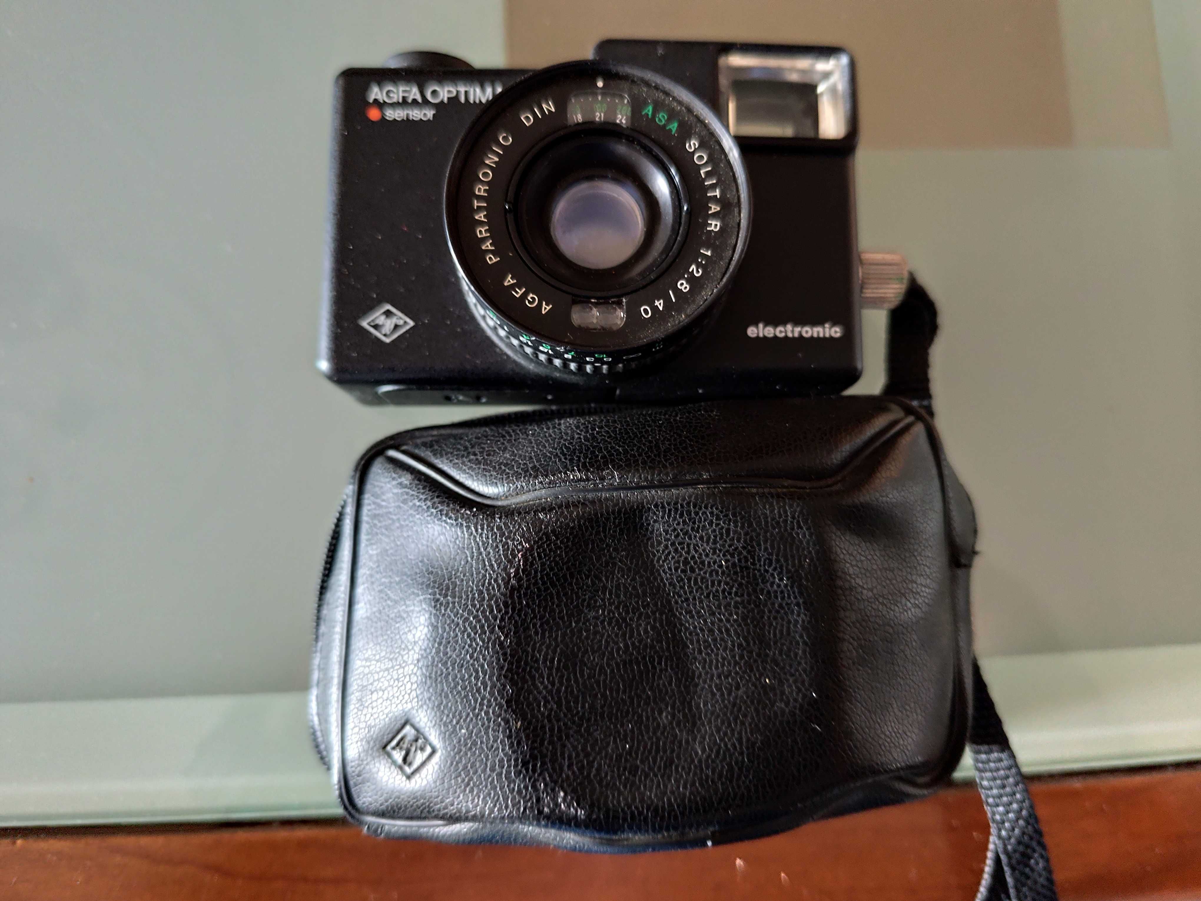 Máquina fotográfica para colecionador Agfa Optima sensor electrónic