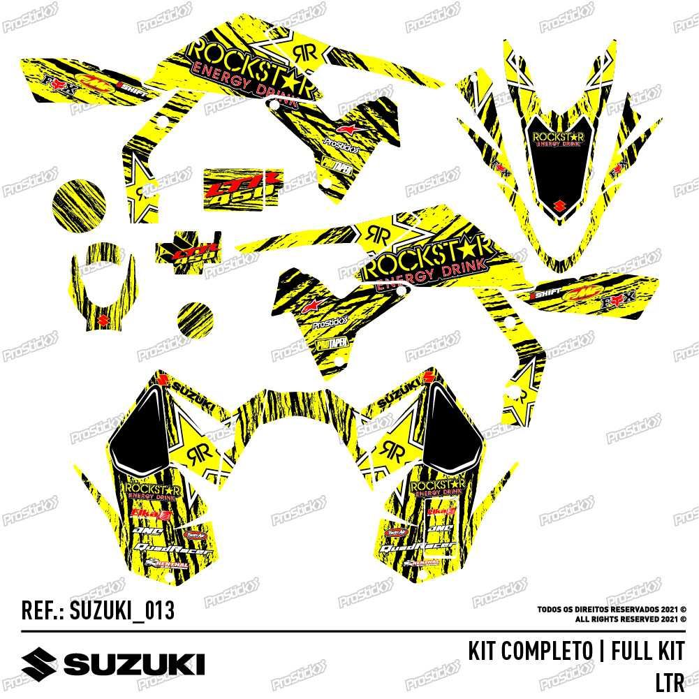 Kit Autocolantes Suzuki LTR 450