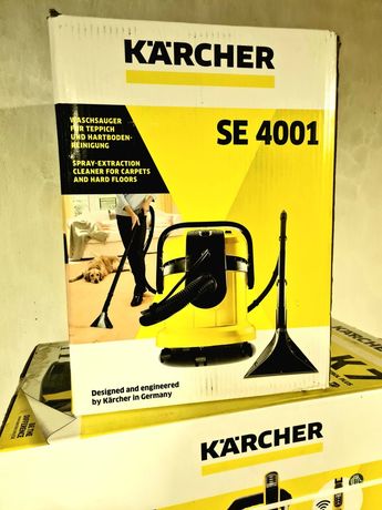 Моющий пылесос KARCHER SE 4001/02 для химчистки миючий пилосос