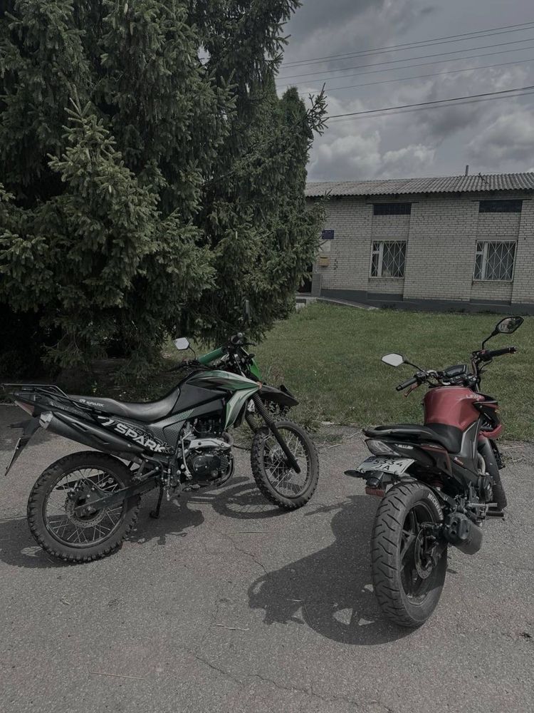 Мотоцикл Spark SP 200d в ідеалі
