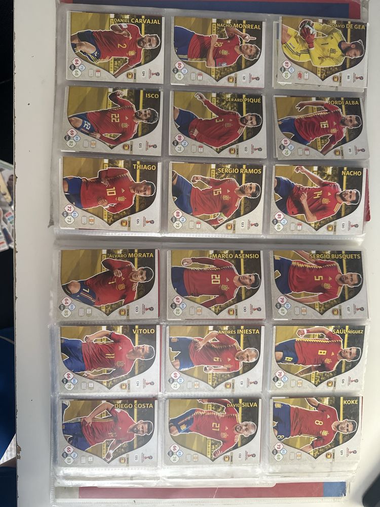 Kolekcja kart FIFA World Cup 2018 + Limited Edition + karty XXL