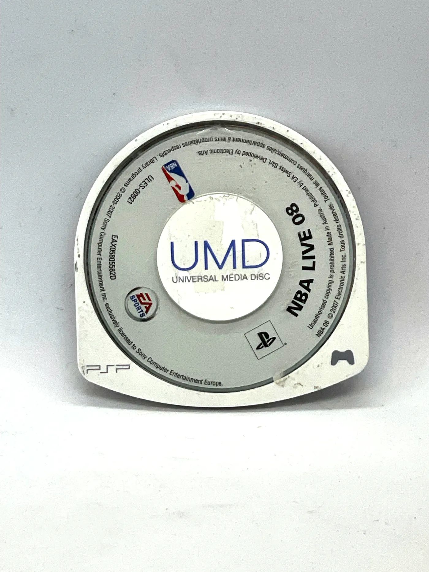 NBA Live 08 PSP (sama gra) Po Angielsku