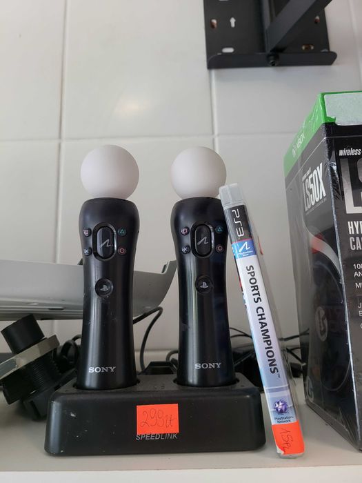2x Kontroler Move PS3 i PS4 (do VR)+Stacja SklepzGramiWWA Skup Wymiana
