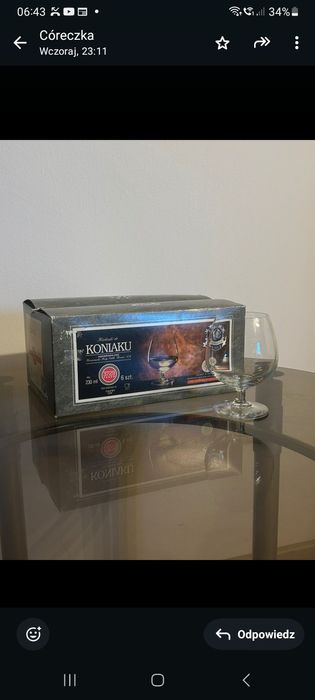 Kieliszki do koniaku ,brandy