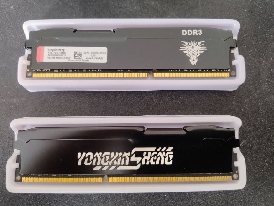 Pamięć RAM Yongxinsheng DDR3 1600MHz 2x8G