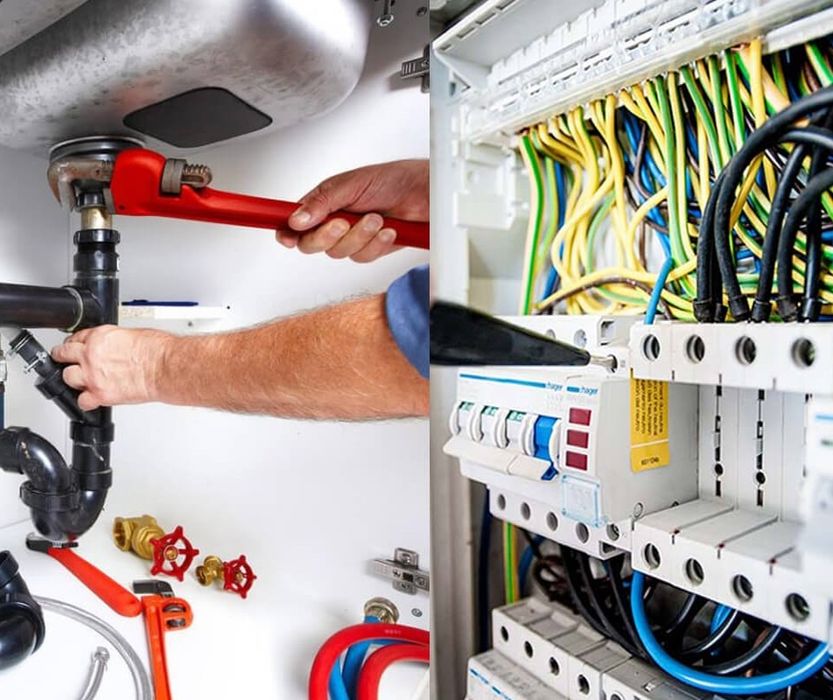 Electrician and plumbing services
