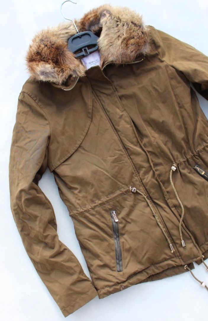 Kurtka damska - parka - Zara Trafaluc