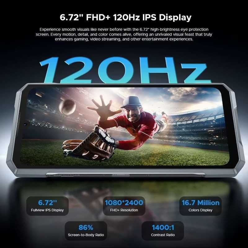 Doogee Blade GT Pro 5G 12GB/512GB Preto  e em Cinza