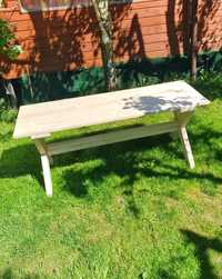 Stół drewniany stół ogrodowy