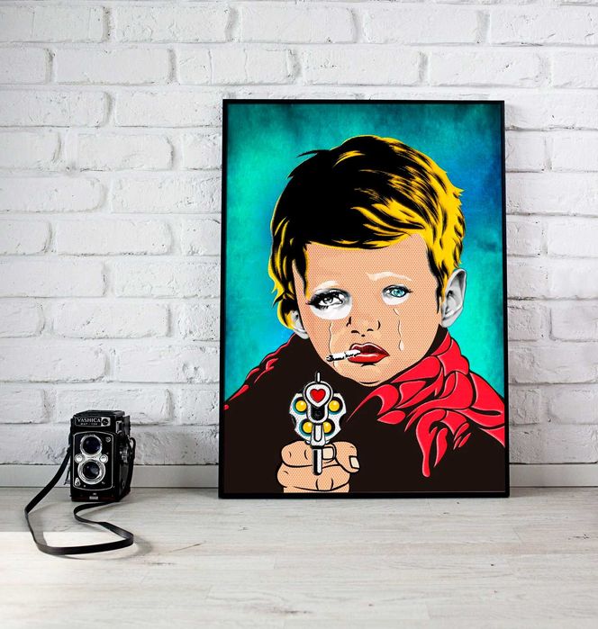 Ilustração "Menino da Lágrima"