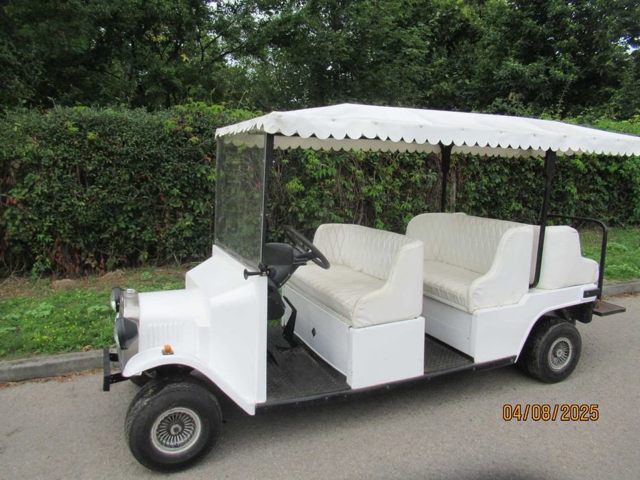 Melex 6 osobowy, dobre akumulatory, prostownik