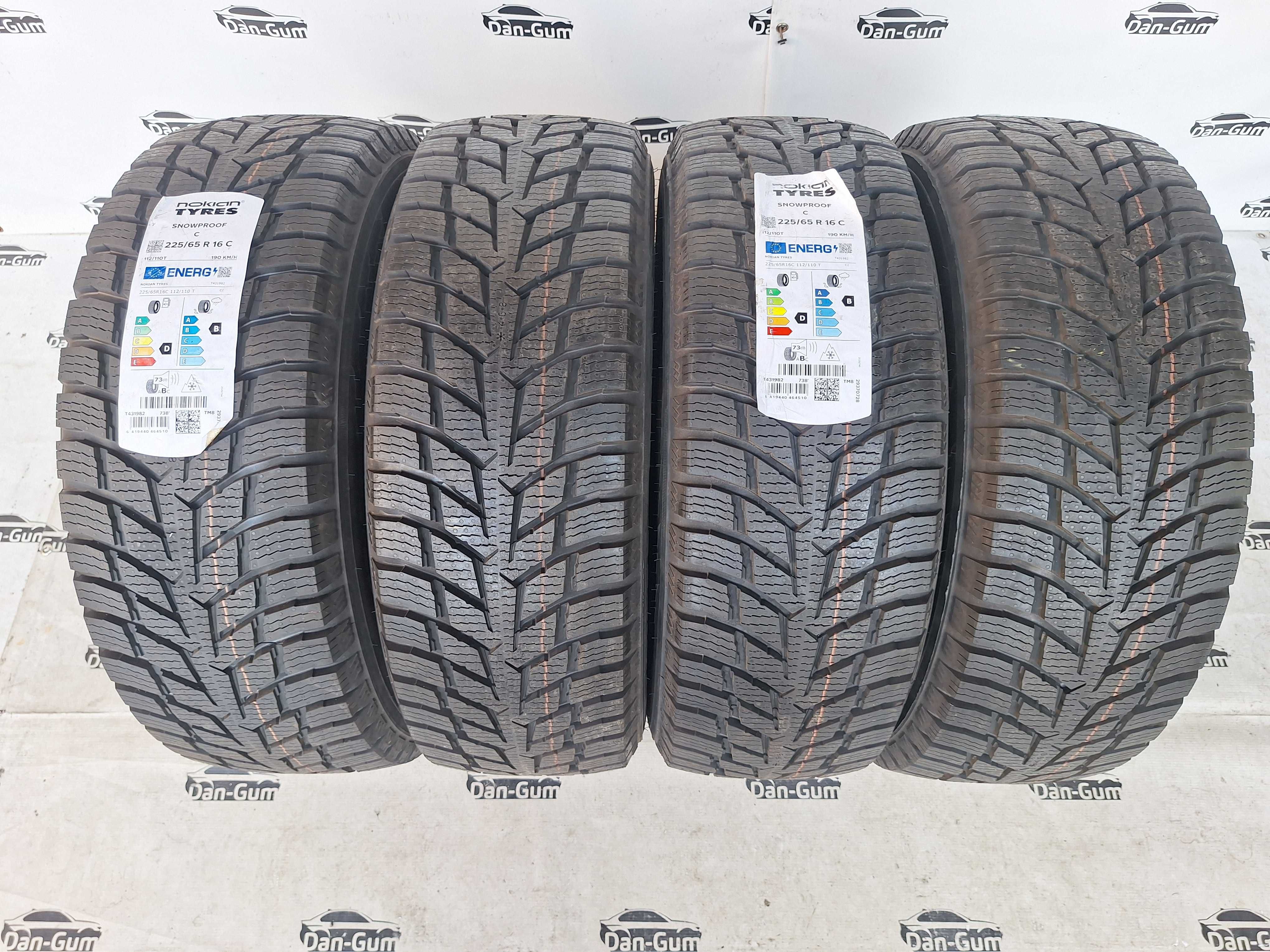 Opony 225/65 R 16 C Nokian Tyres Snowproof Nowe zima