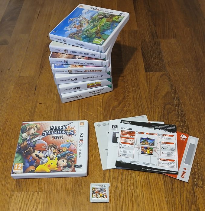 Super Smash Bros for Nintendo 3DS 2DS ANG UKV komplet BDB