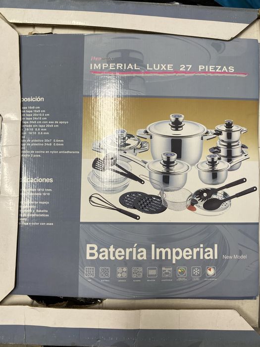 Conjunto de material de cozinha