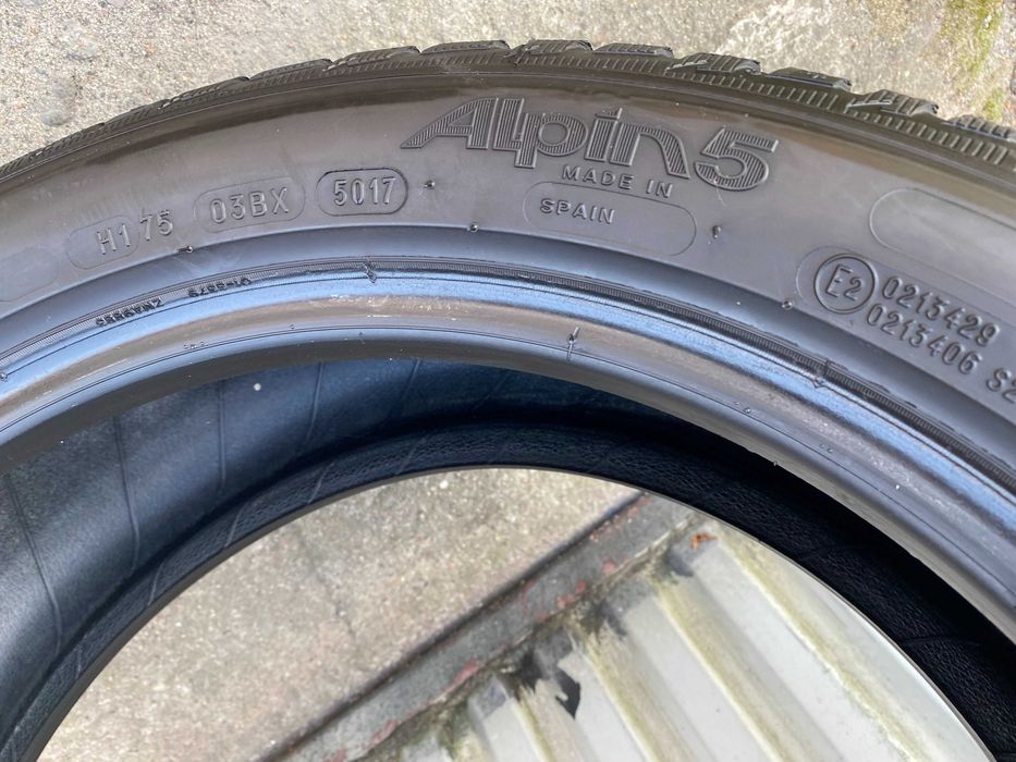 OPONY ZIMA 4szt. MICHELIN ALPIN 5 205/55 R17 DOT5017 !