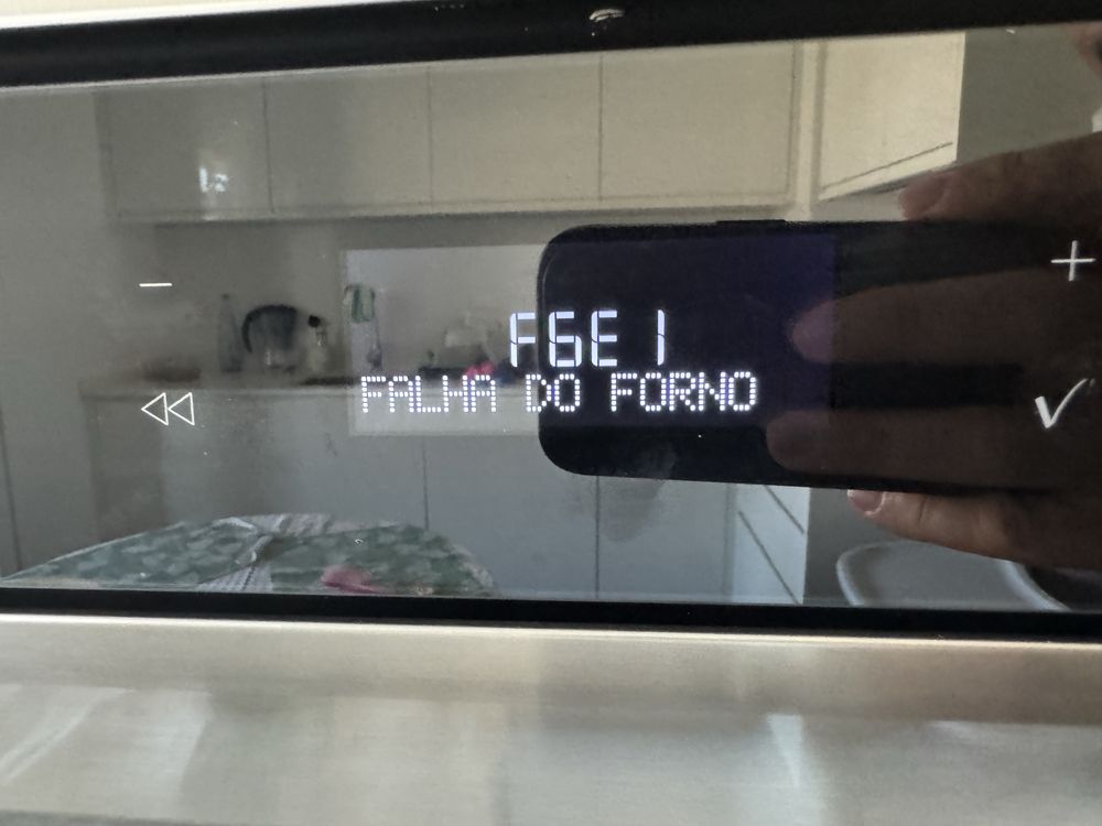 Forno Whirlpool (com sensor temperatura avariado)