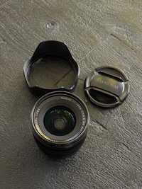 Fujifilm lens 16 mm 1.4 obiektyw