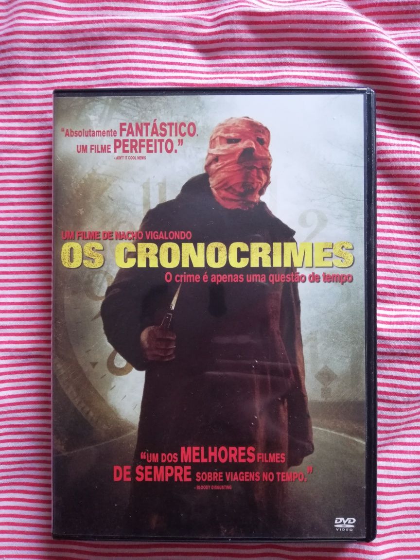 Dvd do filme "Os Cronocrimes" (portes grátis)